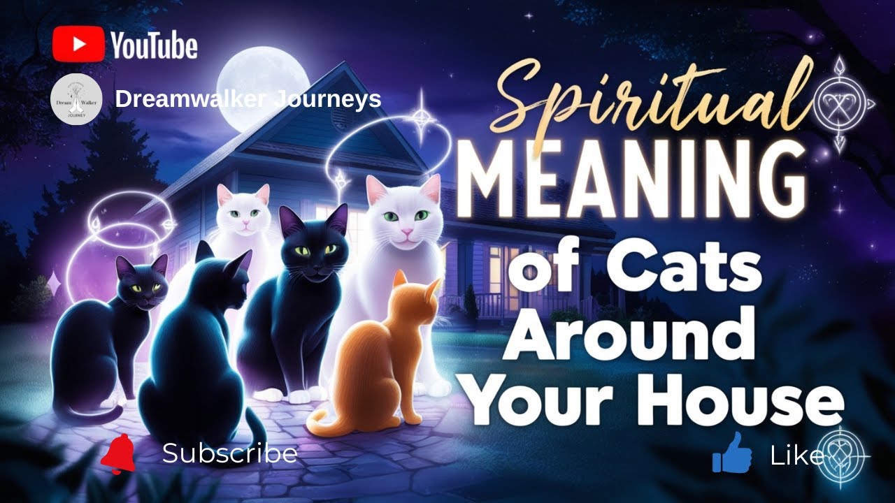 Spiritual Meaning of Cats Around Your House | Protection, Energy Shifts & Spirit Guides