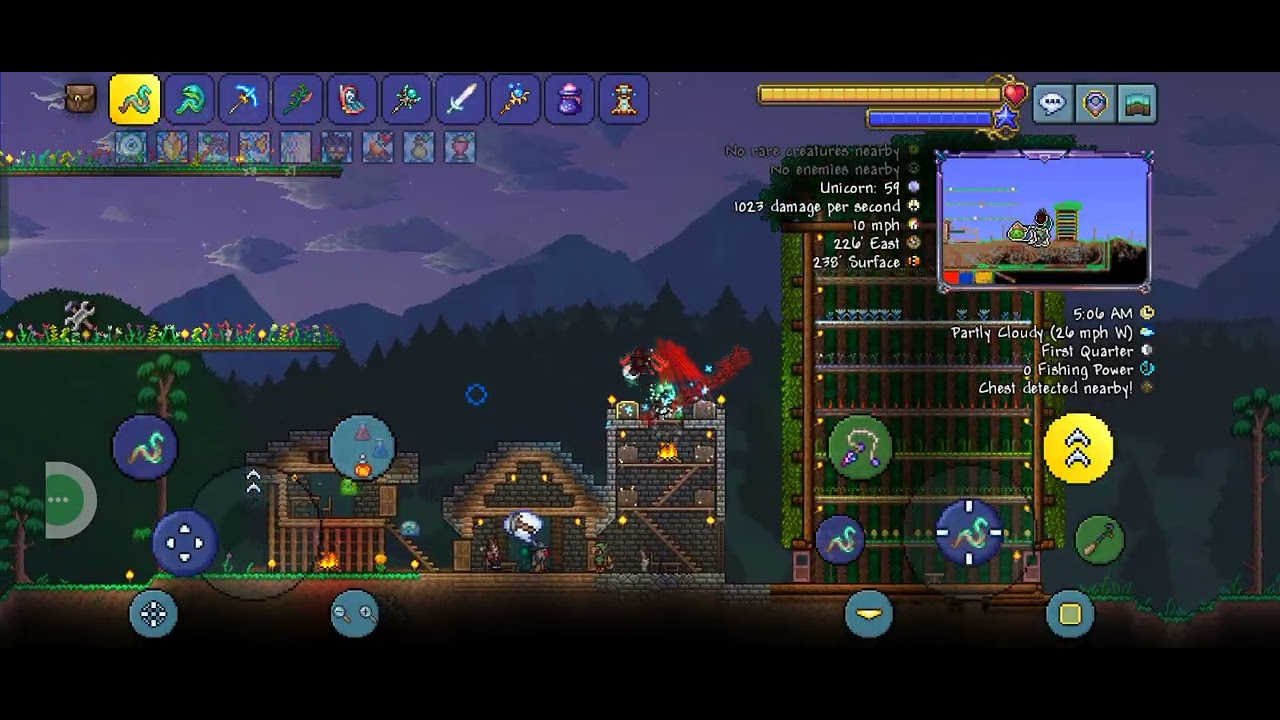 Ep20 | Unexpected Fight(Skeletron Prime) | Terraria Mobile Gameplay | Master Mode