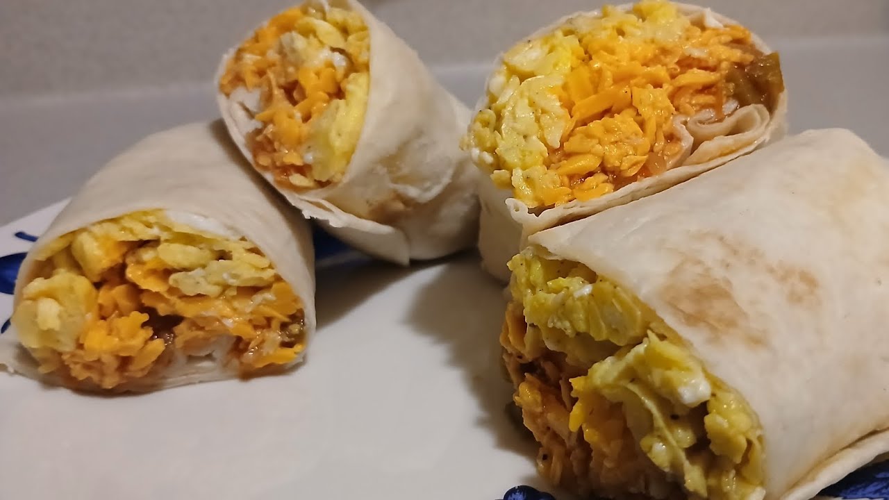 ♡ How to Make a Breakfast Burrito ♡ | Cheesy, Simple & Delicious