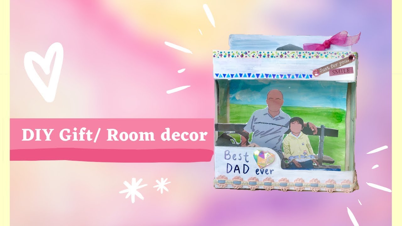 How to make a 3D photo frame + Why you should make DIY丨Room decor & gift idea 丨Odelle Wong