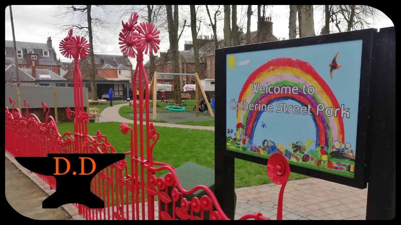 Blacksmithing Vlog #2 |  Showcase of a huge decorative gate.