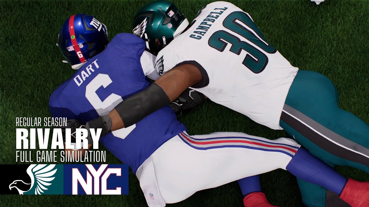Eagles vs. Giants | 2026 Rivalry Game | Madden NFL 26 Simulation