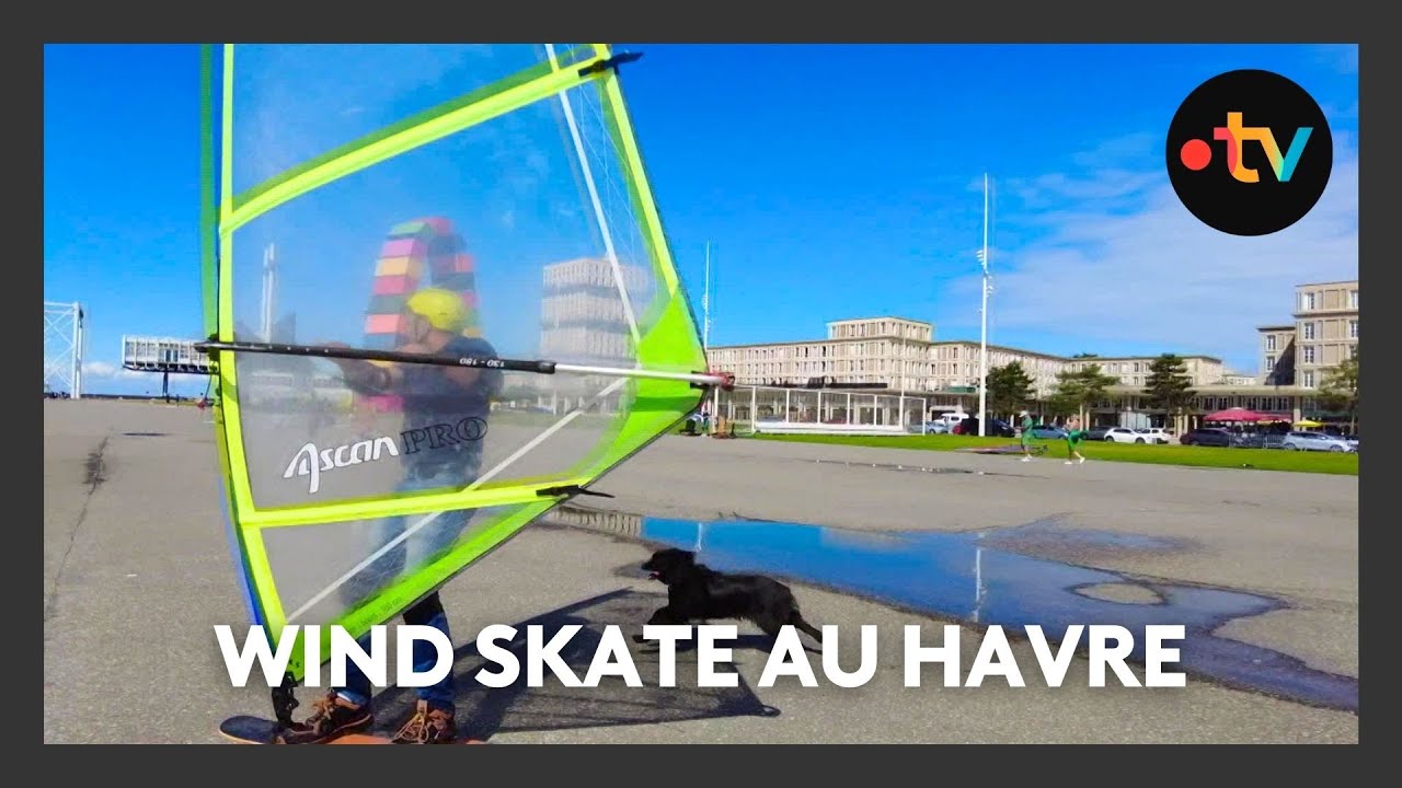 Wind skate au Havre