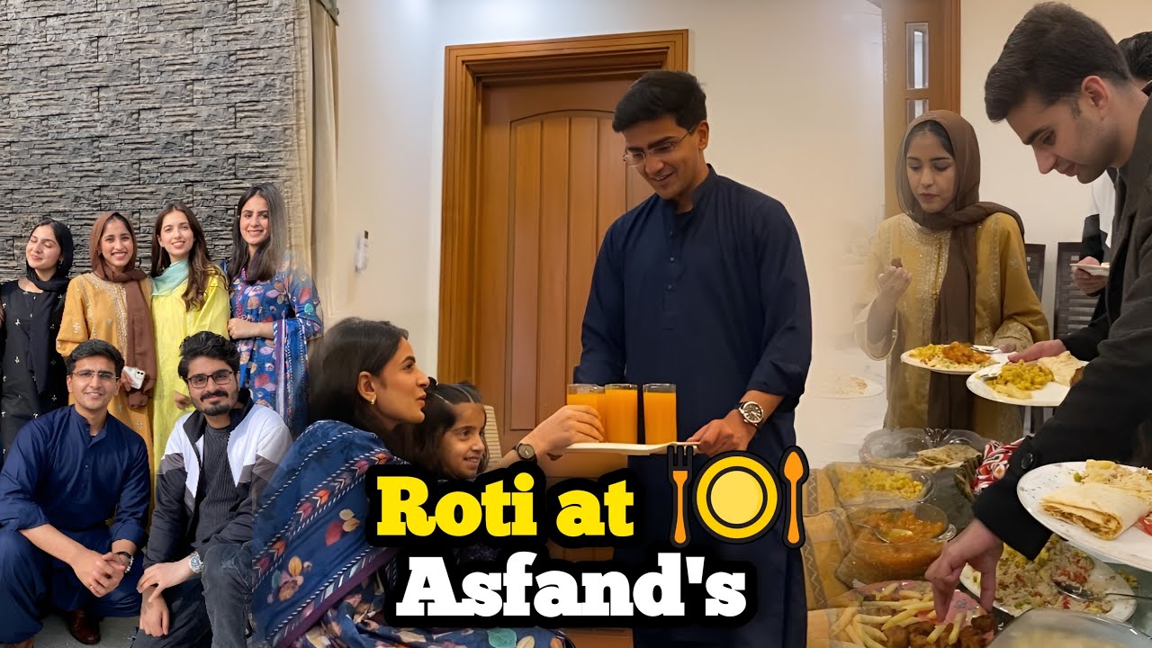 Roti at Asfand’s | Hosting STEP - 1 PASS Treat