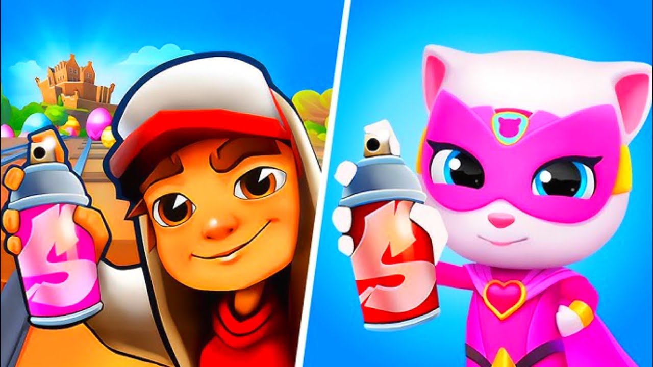 Subway Surfers vs Talking Tom Hero Dash 🔥 | Best Offline Running Game 2026
