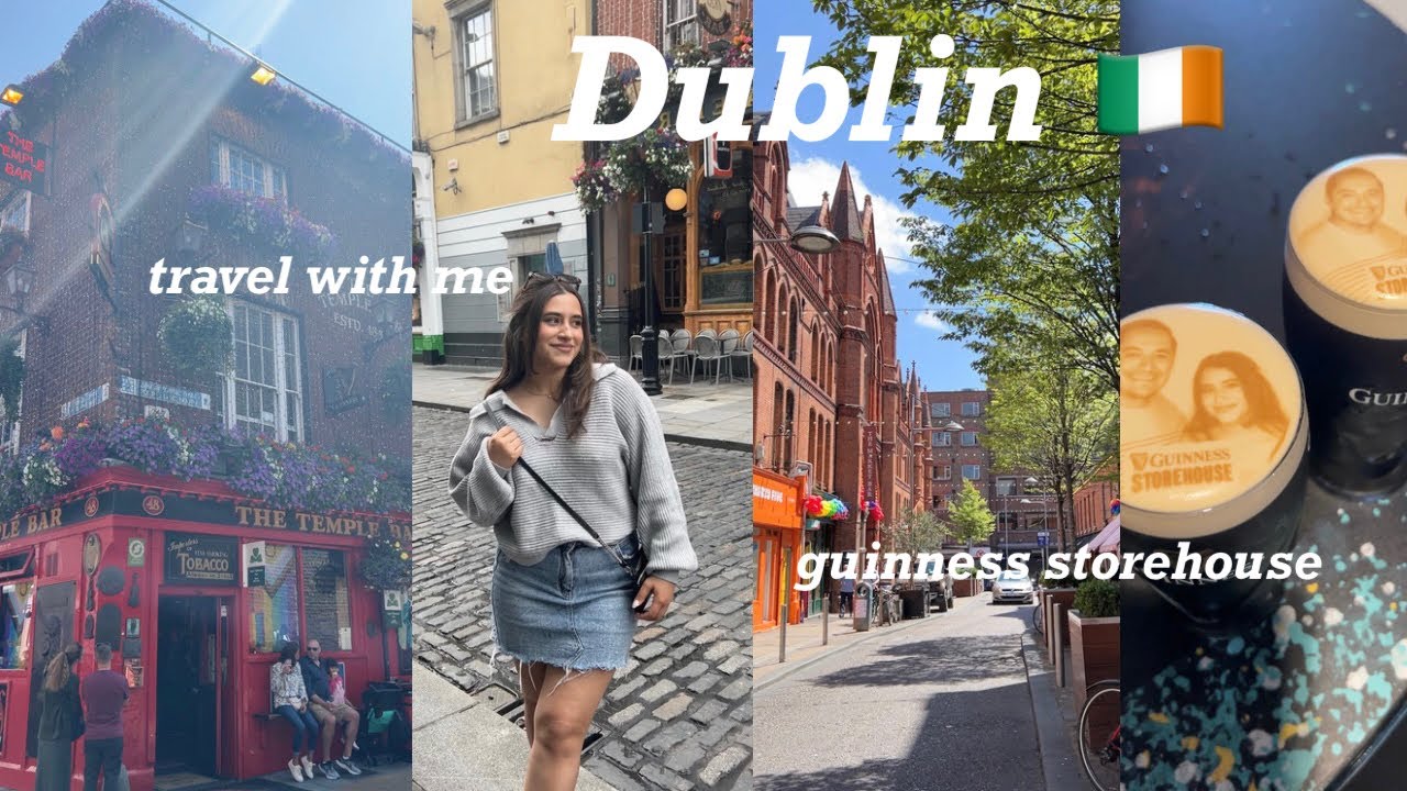 VLOG☘️days in my life in DUBLIN, guinness storehouse, temple bar + Irish food