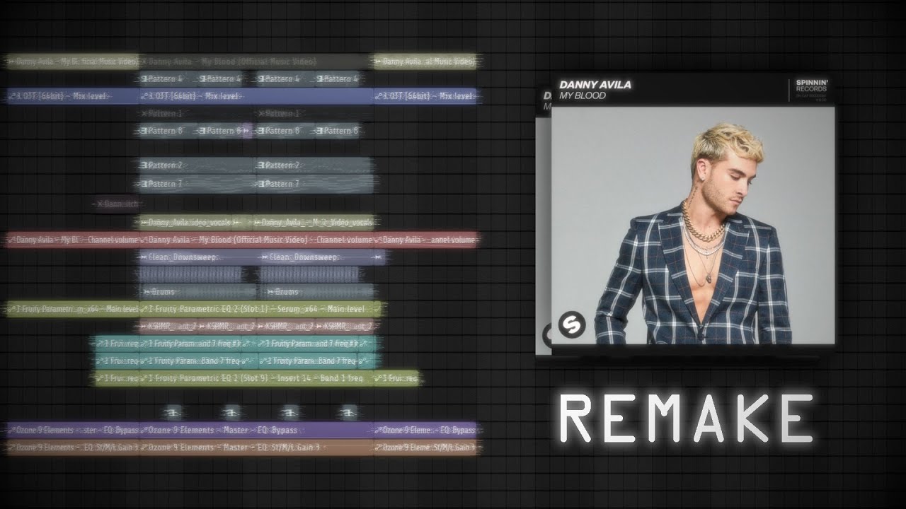 Danny Avila - My Blood [FL Studio Remake] | FREE FLP