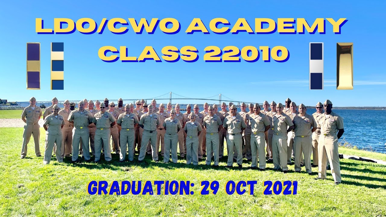 NAVY LDO/CWO Academy Graduation | Class 22010