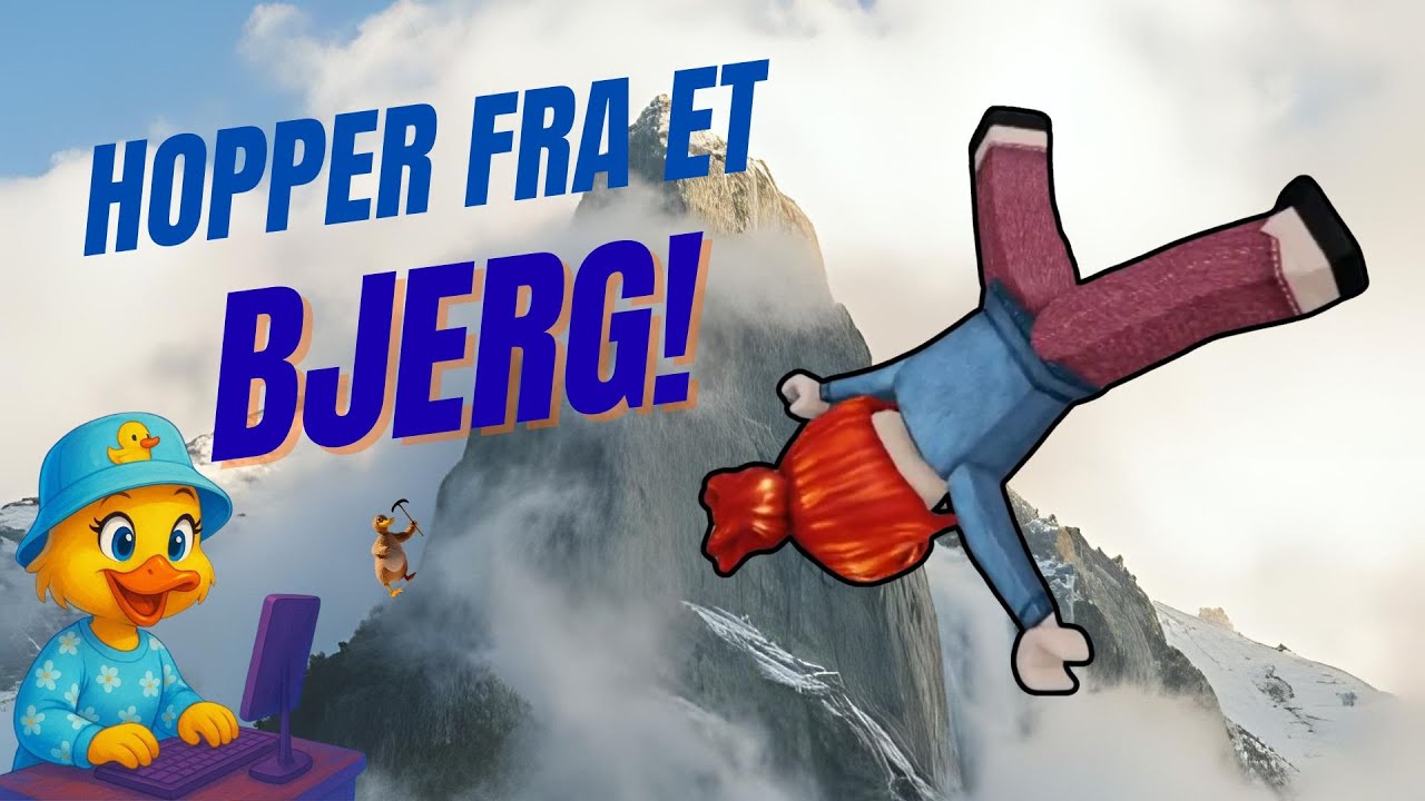 Jeg hopper ud fra et bjerg! // Broken Bones V // Roblox Dansk