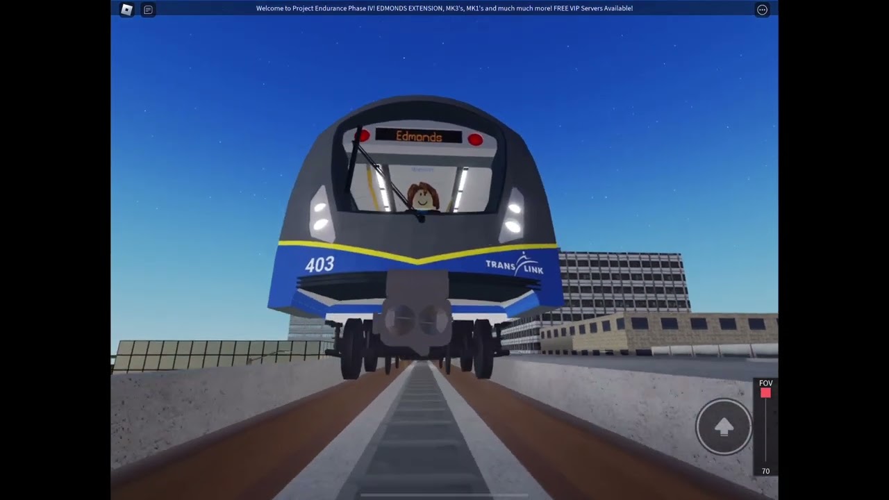 New Update! Roblox Vancouver Skytrain MARK III Expo Line from Waterfront to Edmonds