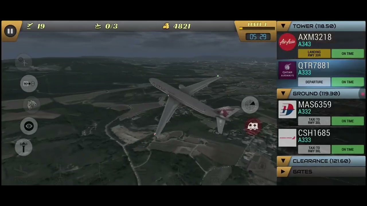 Unmatched Air Traffic Control Streamwood Airport Gameplay