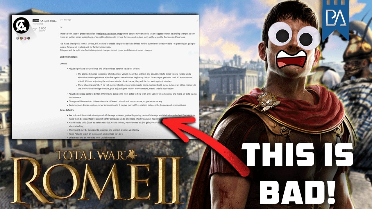 The New Rome 2 Update Could Ruin the Game (MARS Update)