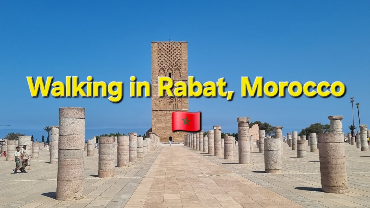 Walking in Rabat, Morocco 🇲🇦