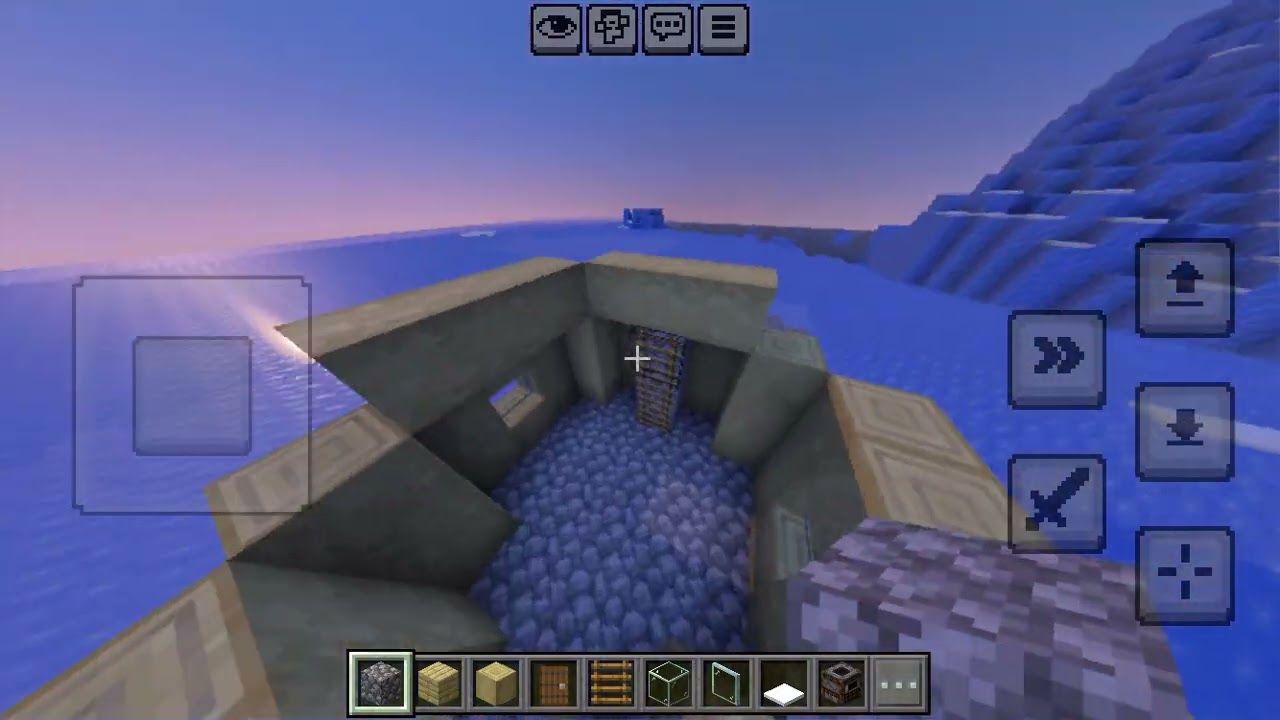 Hoy les voy a enseñar a hacer casa champiñón pero con nieve se me olvidó poner le la nieve arriba😊