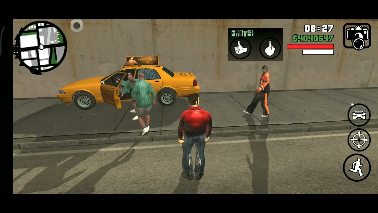 Playing GTA San Andreas • Taxi Driver (BMOCD) & Cops Funniest Moments