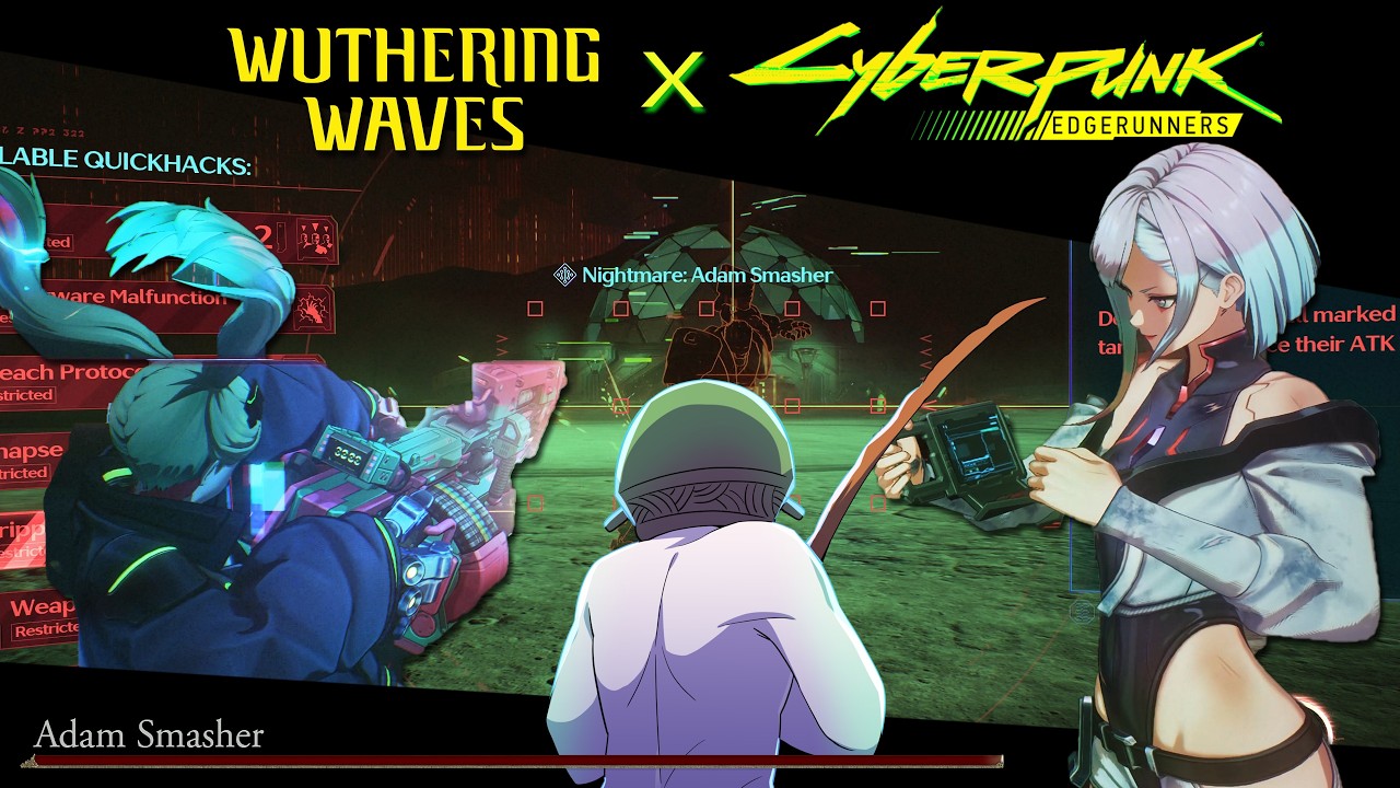 [Cyberpunk x Wuwa] Adam Smasher Boss Fight