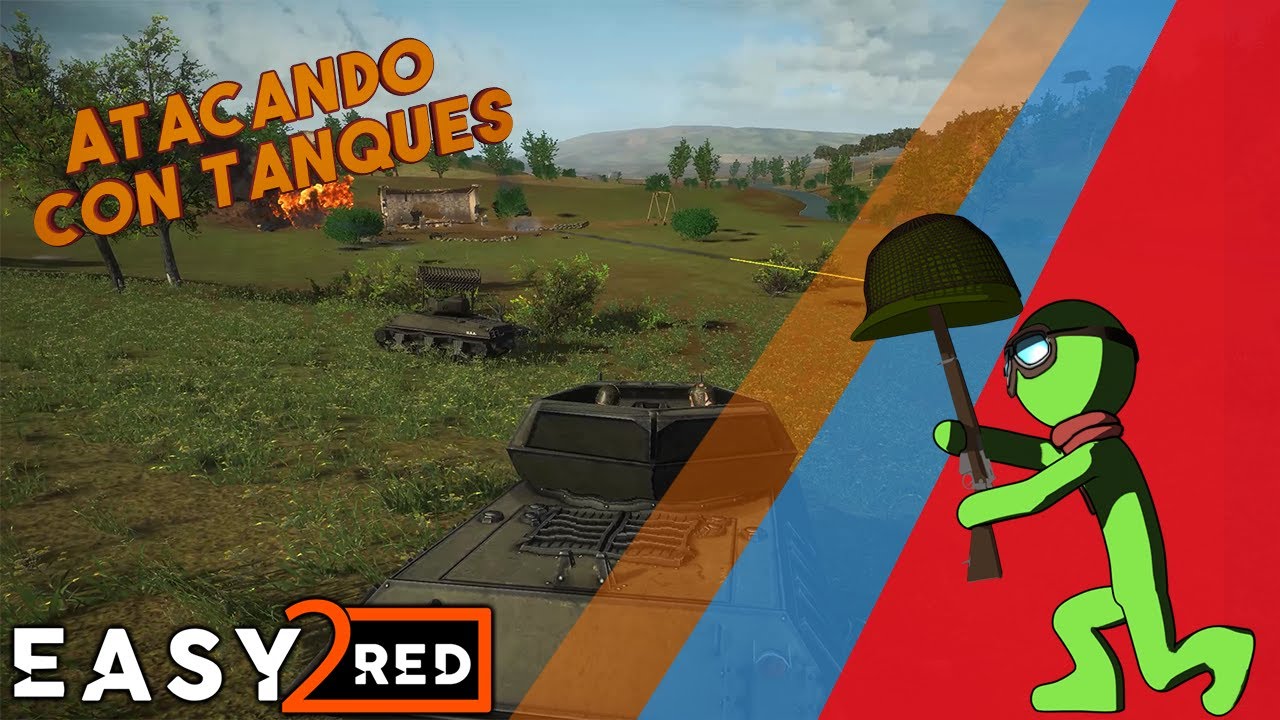 Asalto con Tanques en Acciarella | Liberando Italia | #3 | Easy Red 2 | Gameplay en Español