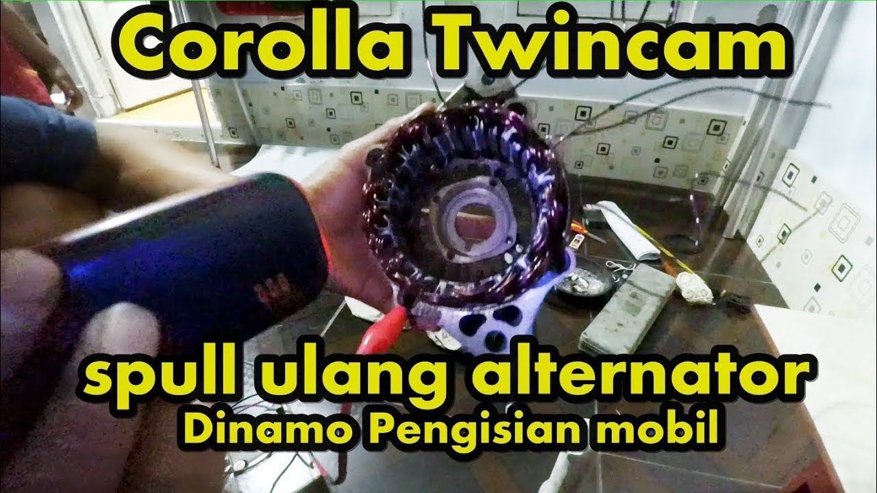 DIY Gulung Ulang Spul Alternator Mobil, Ternyata saya Bisa padahal bukan ahlinya