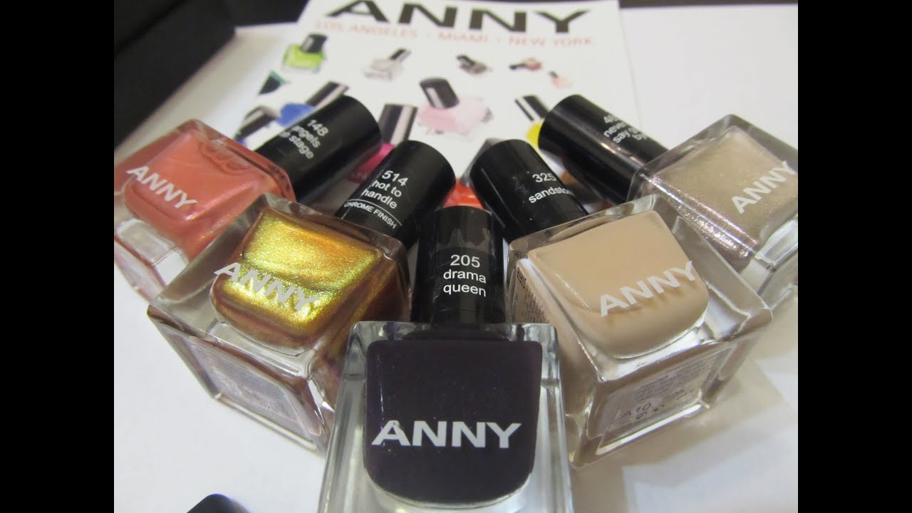 Обзор. Лаки ANNY