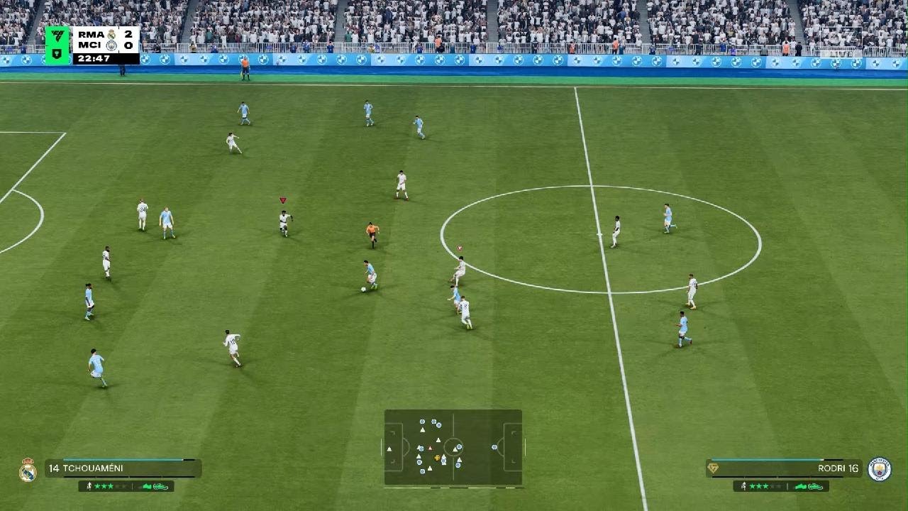 Real madrid      5 :   1       Manchester city