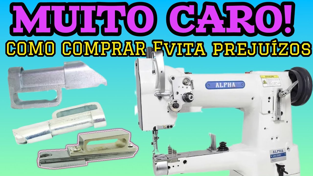 APARELHO DE PASSAR VIÉS CHARUTINHO FITADOR PARA MÁQUINA DE COSTURA DE BRAÇO COMO SABER O CERTO