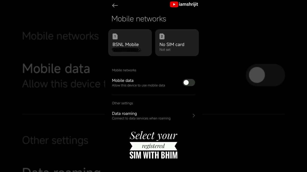 #bhim app #registration #error solution