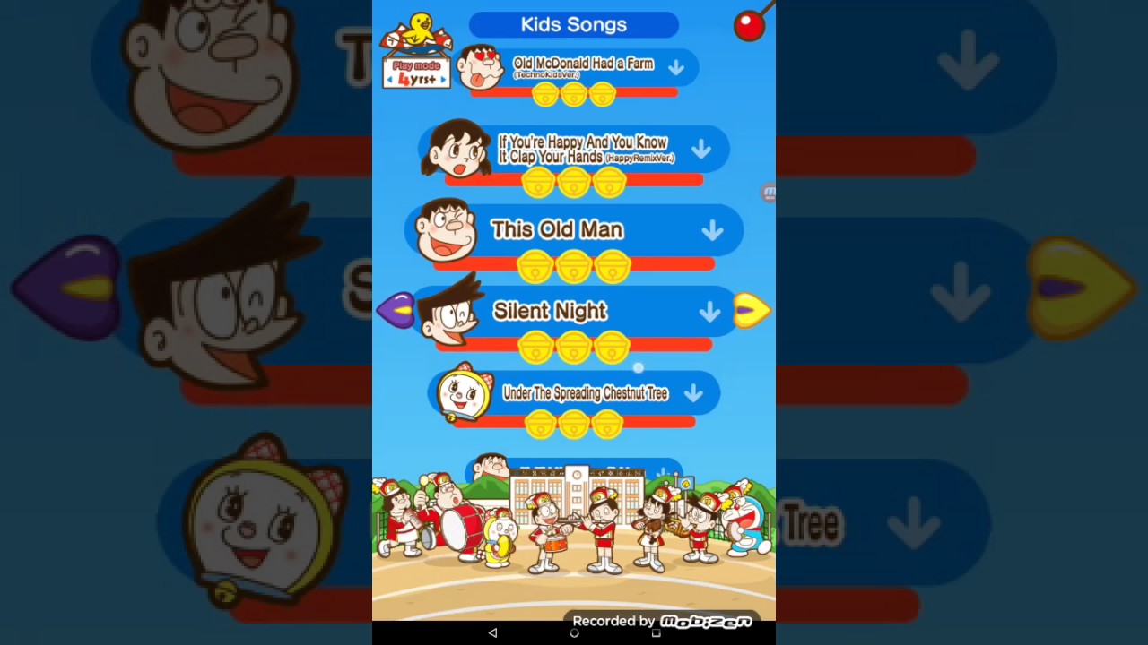 doraemon musicpad if you re happy and you know it clap your hands (happyremixver.)
