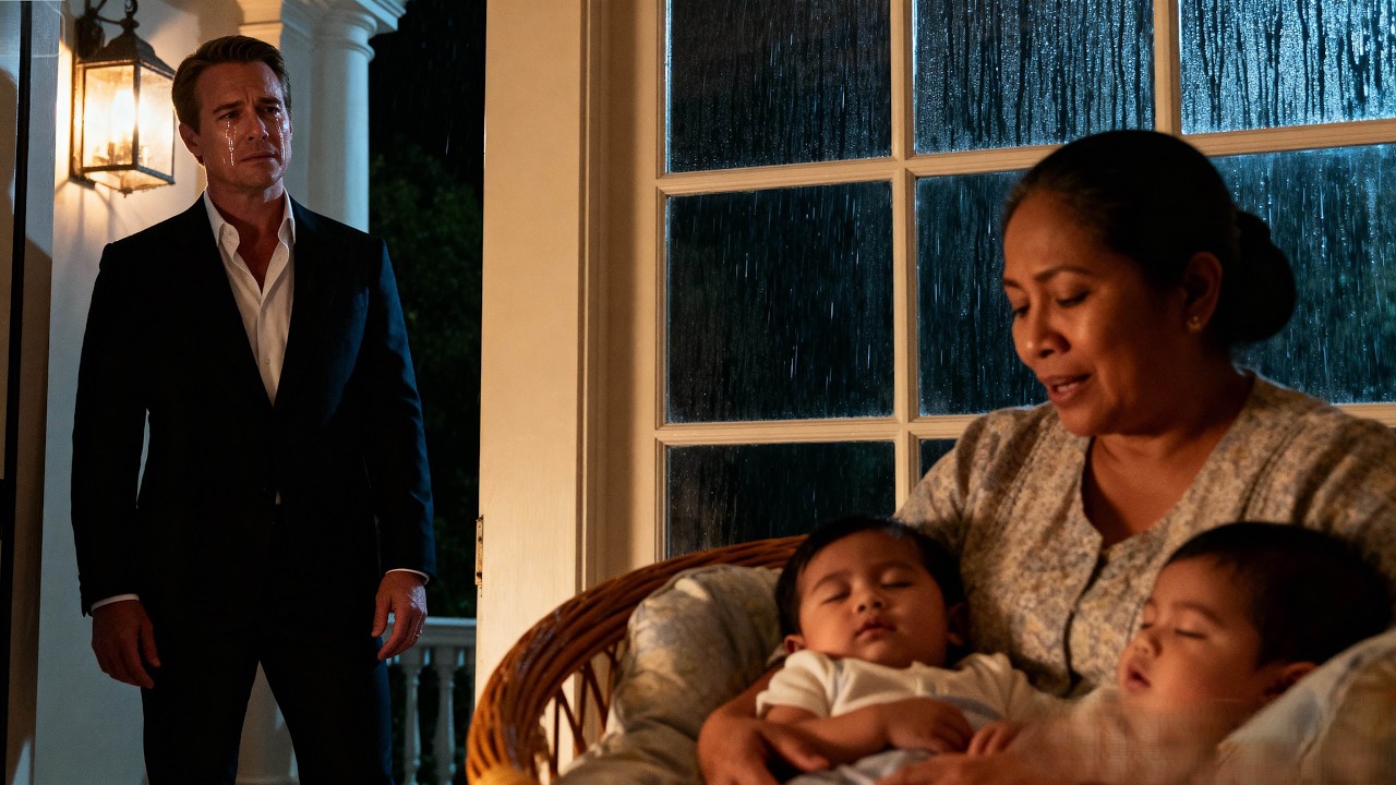 Billionaire Installs Cameras to Watch His Kids — Calls Police After Seeing His Maid and Twins...