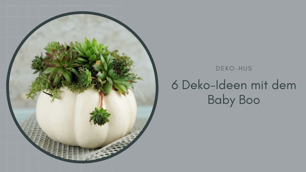 6 Deko-Ideen mit dem Baby Boo