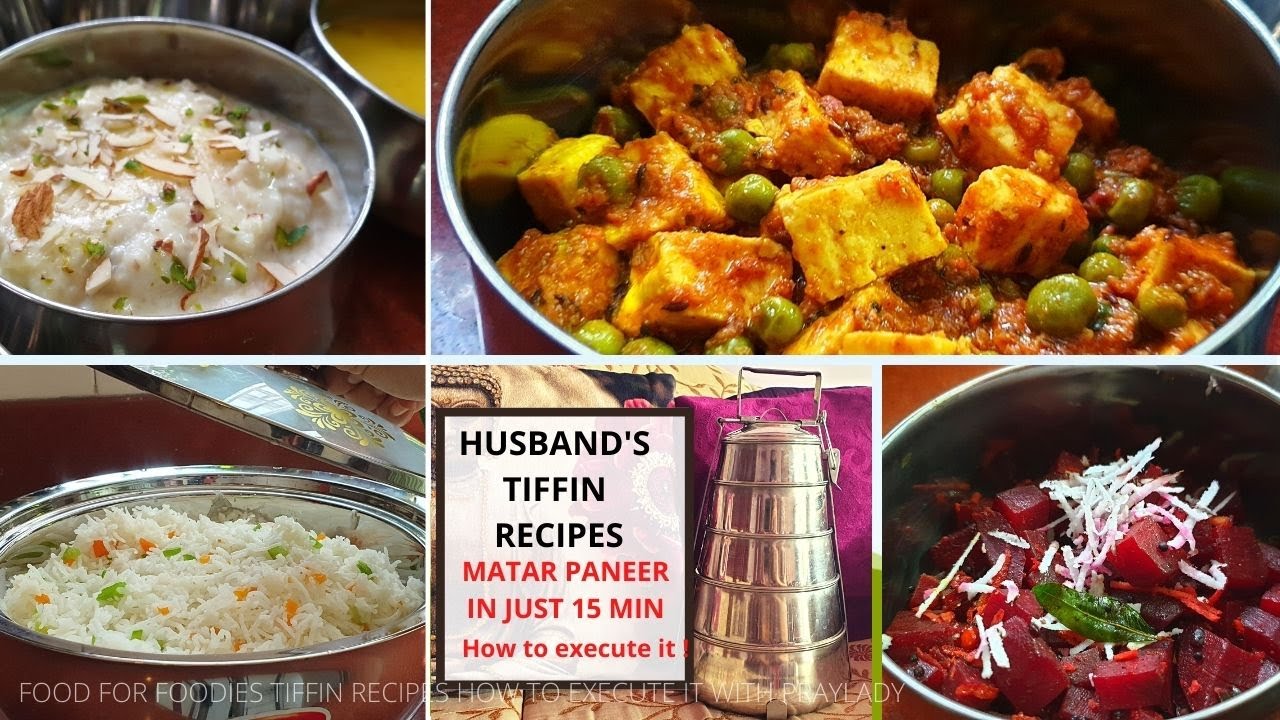 15 min Matar Paneer Recipe | Easy and Quick |Husband's Tiffin Recipe | Beetroot Poriyal | Rice kheer
