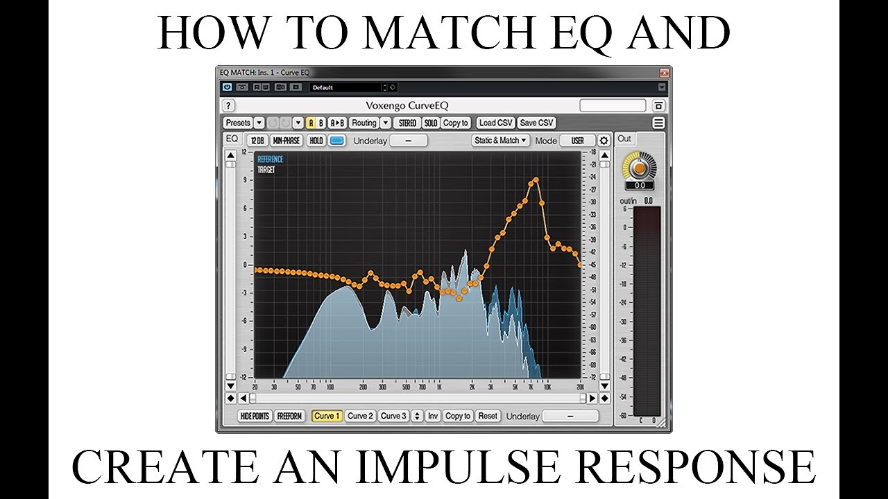 How To Match EQ And Create An Impulse Response