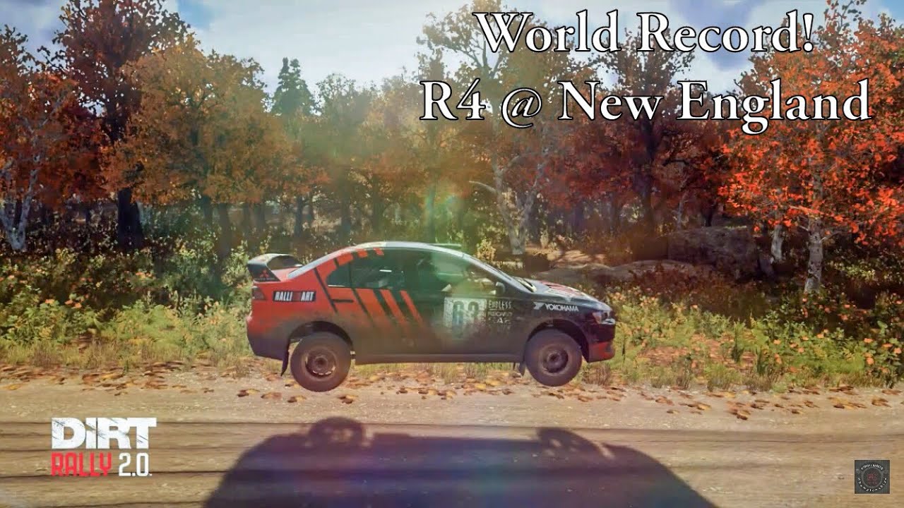 MAX ATTACK! | DiRT Rally 2.0 World Record R4 New England (Fuller Mountain Ascent)