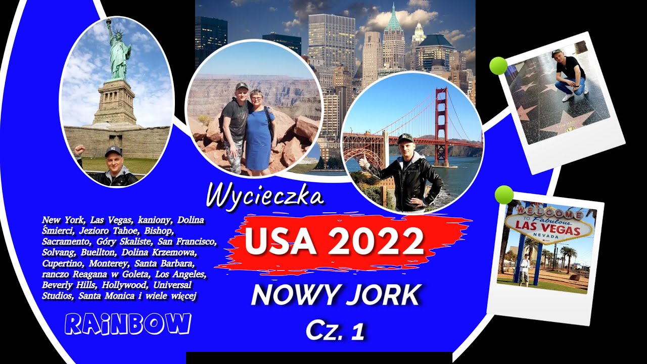 🇺🇸 NOWY JORK - RAINBOW - 