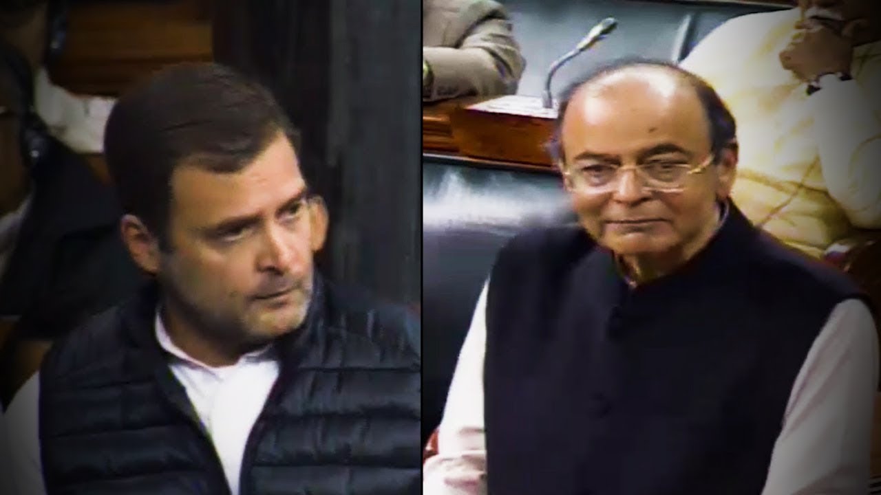 Rahul Gandhi vs Arun Jaitley: Watch how the Rafale row unfolded in LS