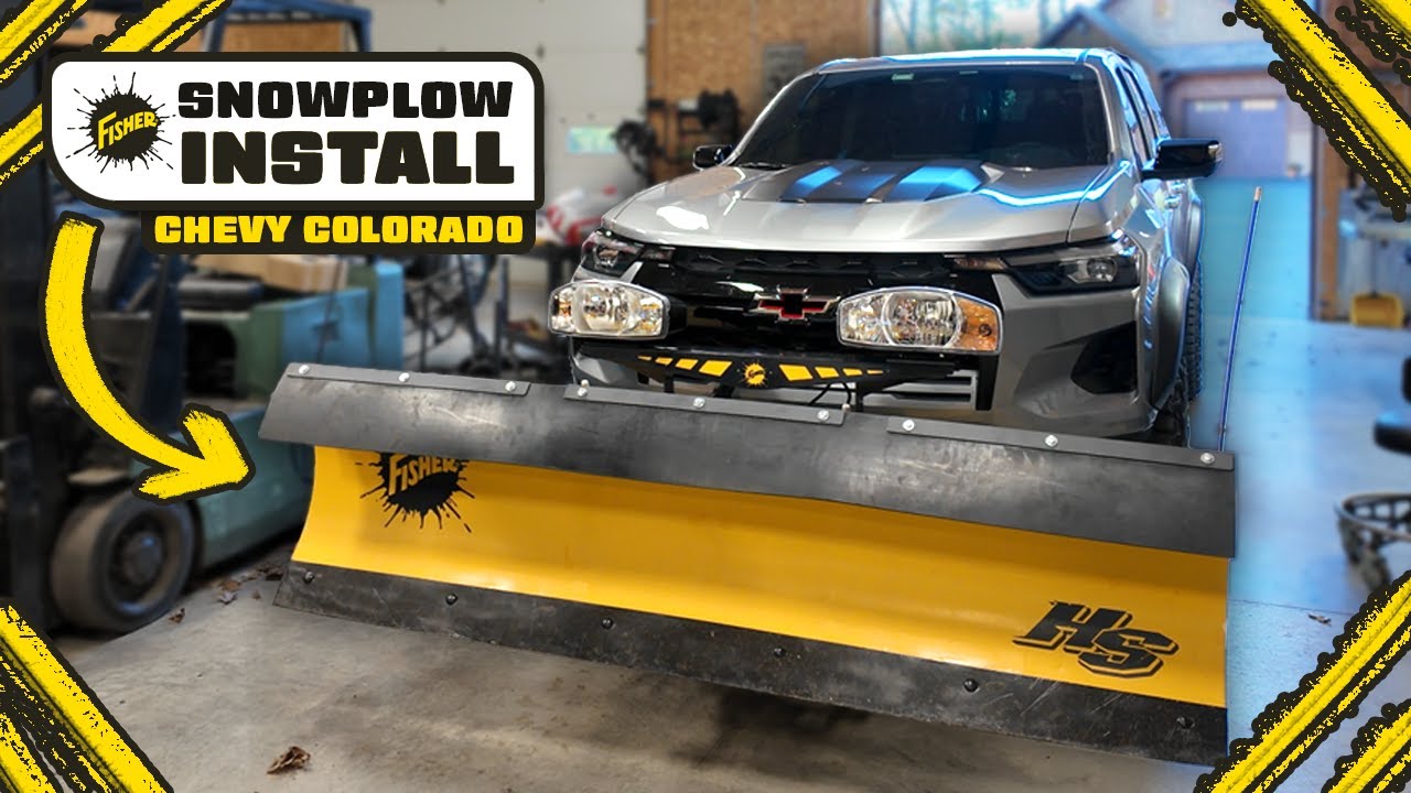 Как установить снегоочиститель Fisher | Chevrolet Colorado