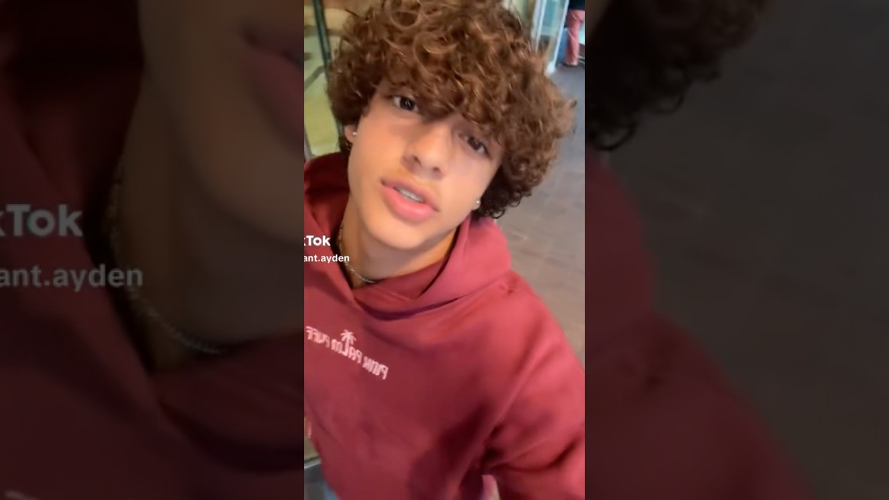 ayden wearing the embreigh hoodie 