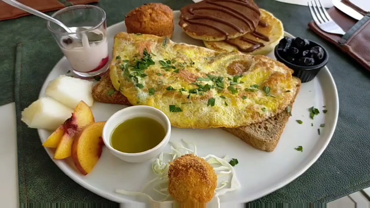 اول مرة نجرب فطور في مقهى le six بمدينة فاس 😏