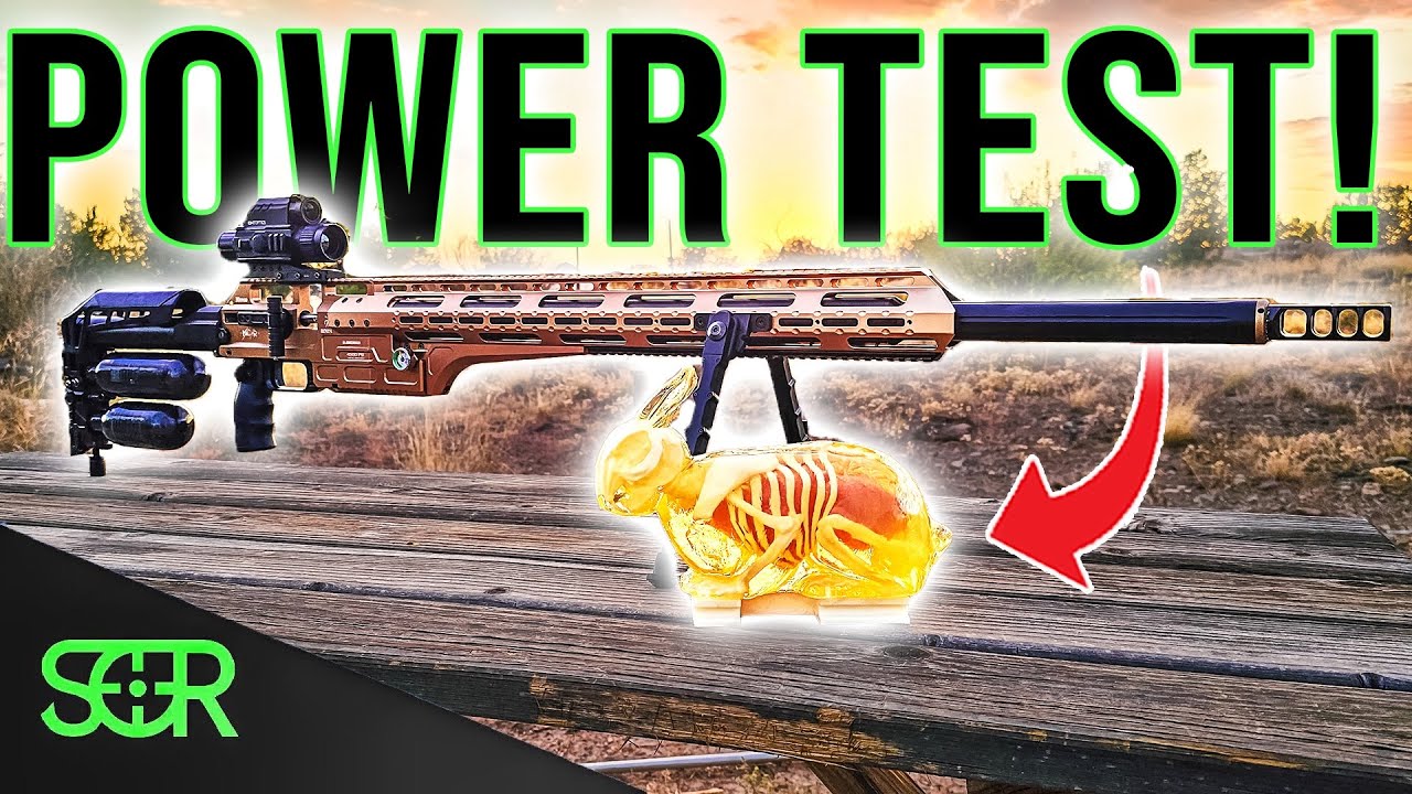 50 BMG среди пневматического оружия! BinTac MCAR 457 обладает СЕРЬЕЗНОЙ МОЩНОСТЬЮ!