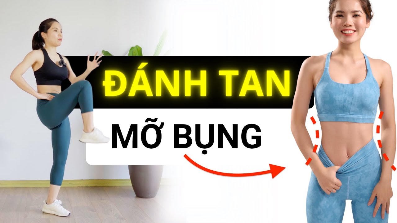 5 phút Giảm Mỡ Bụng tại nhà (Đốt Mỡ Cực Mạnh) | Hoàng Uyên Yoga