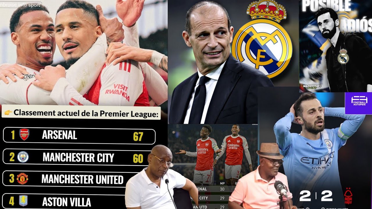 Konfime alegri nan Real Madrid Pou ranplase arbeloa/arsenal di city se pa kounya/fem Guardiola rive