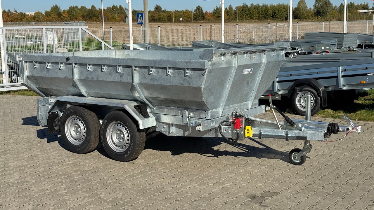 Niewiadów BR2 kiper | 300 x 180 cm / 3500 kg | Przyczepy Delfin