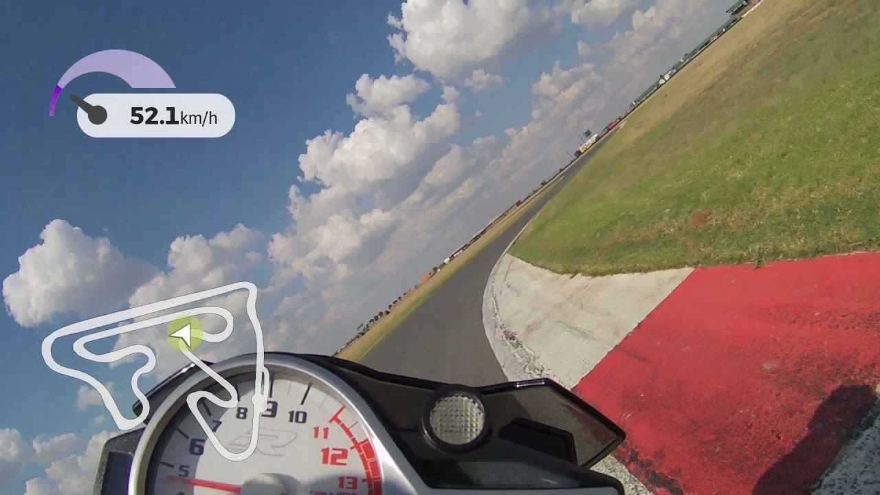 First track day at RedStar Raceway Bmw S1000R Session 4