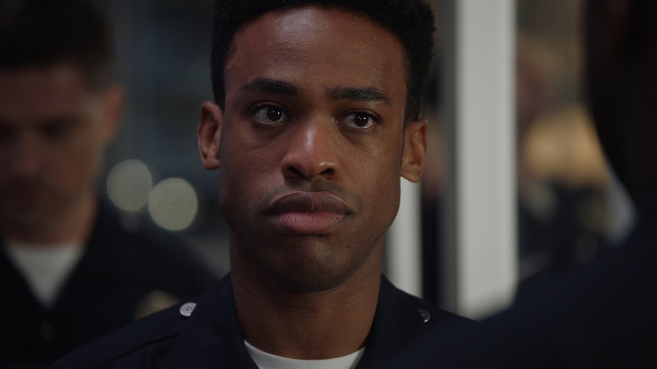 West Talks to Sgt. Grey About His New T.O. - The Rookie