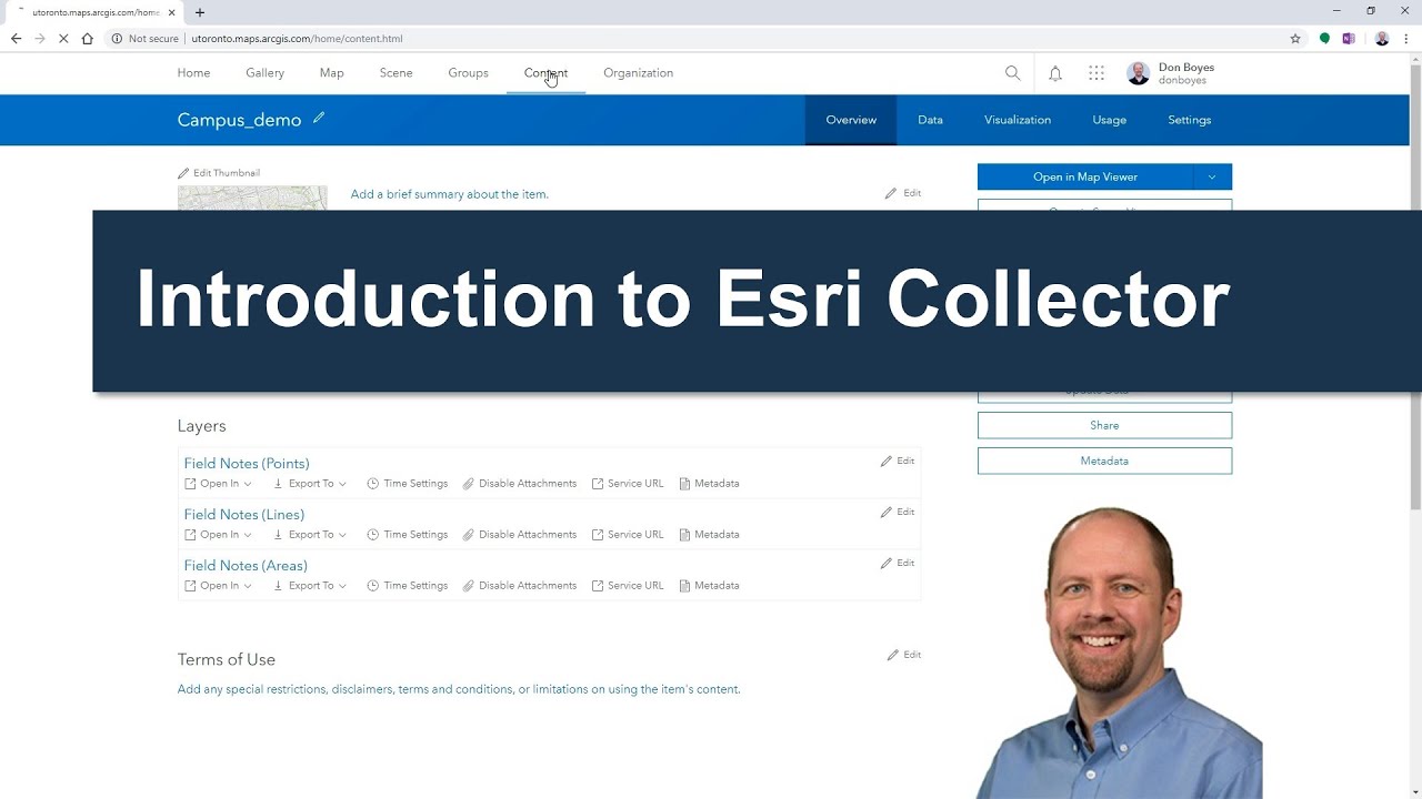 Introduction to the Esri Collector app