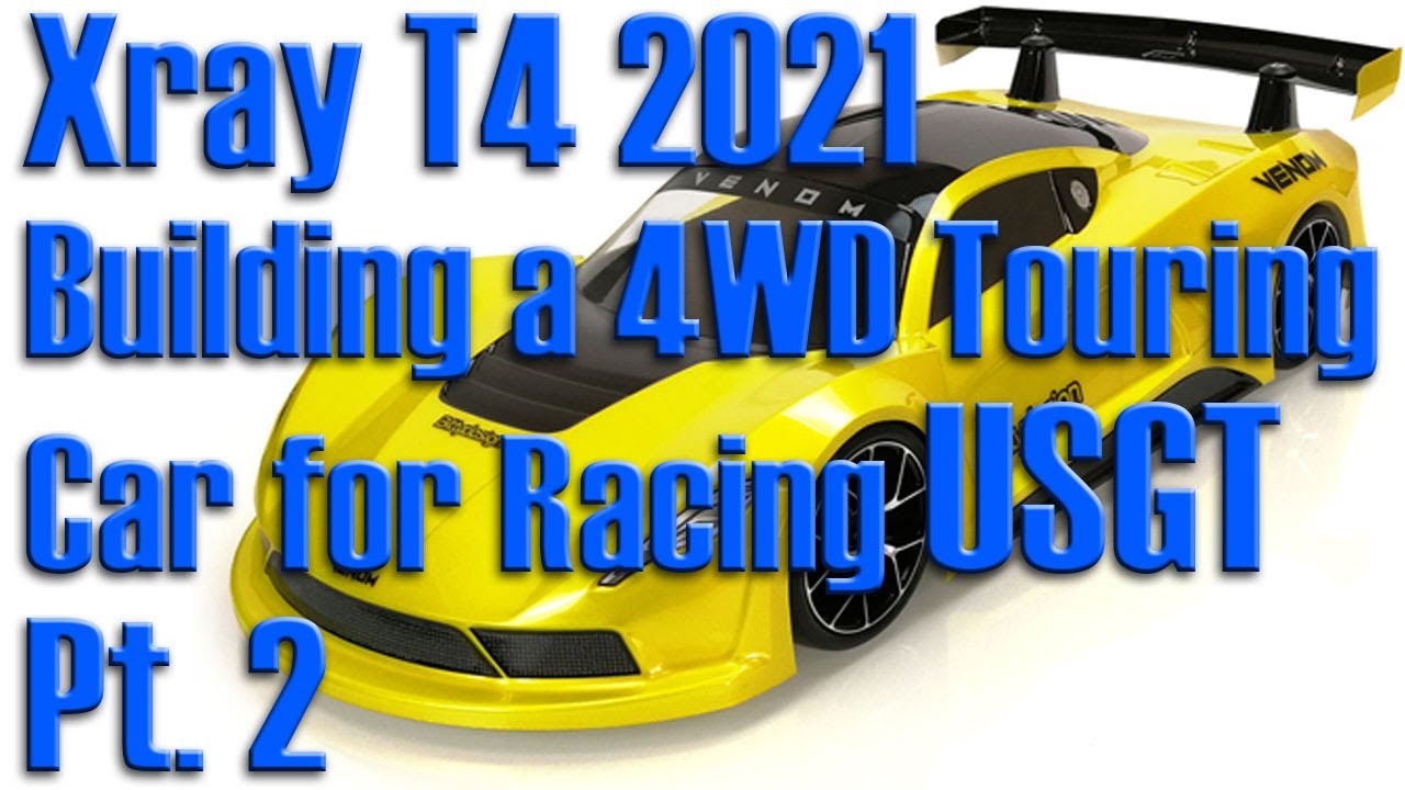Building the New 2021 XRAY T4 1/10 RC 4wd Touring Car for USGT - Pt. 2 Diff & Spool