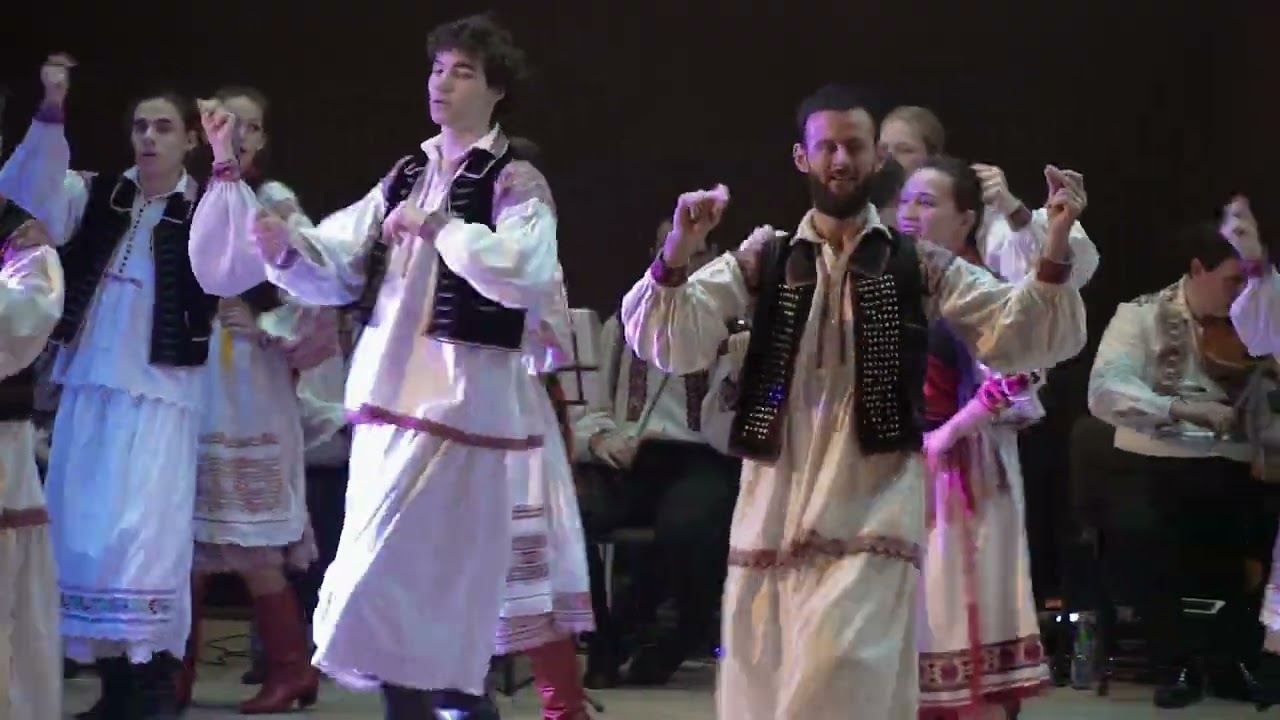 Ansamblul Doina Crisului Ineu - Joc de Ineu .Acompaniament Orchestra Fratii Sandru