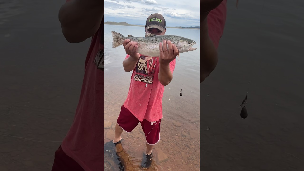 Amazing Rainbow Trout: Fishing At Antero Reservoir In Hartsel, Colorado: #fishing #world