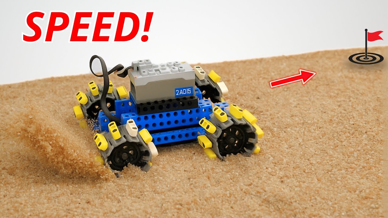 LEGO Sand Challenge: 10 LEGO Speed Cars Battle on Sand | LEGO Smart