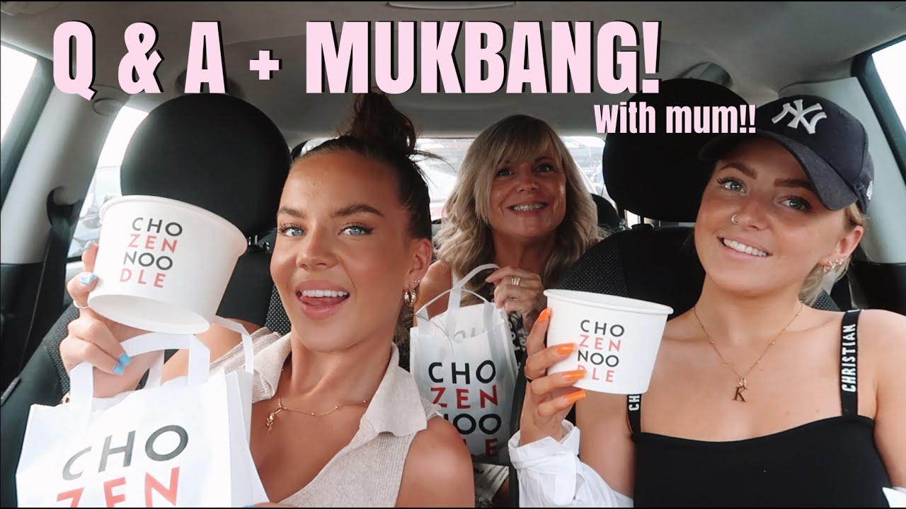 Q & A + MUKBANG WITH MUM! | Immie and Kirra