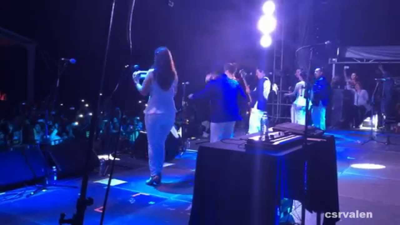 Angeles Azules y Ximena Sari&ntilde;ana Mis Sentimientos en vivo 2015